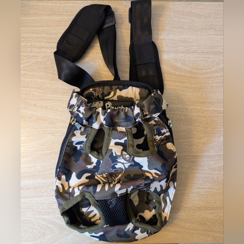 Camouflage Pet Carrier Backpack